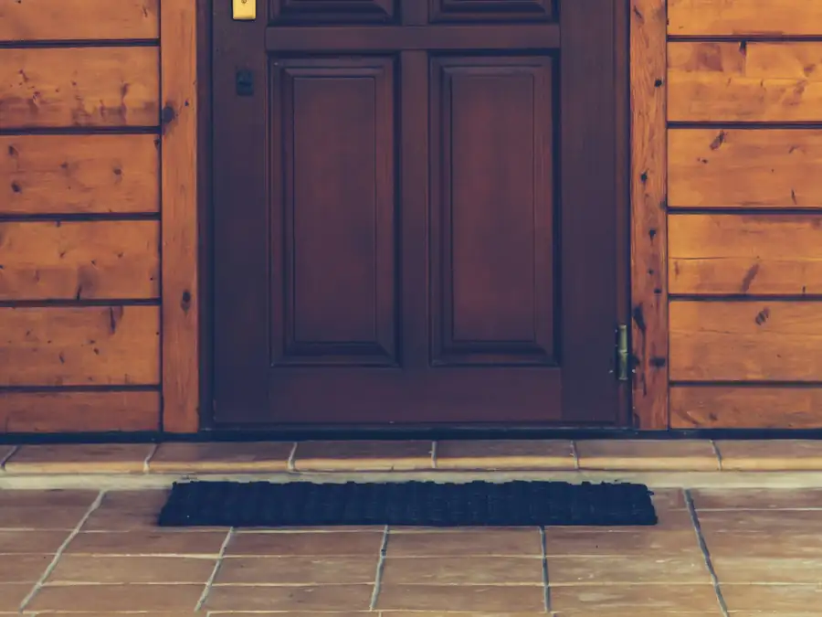 Wooden panel door