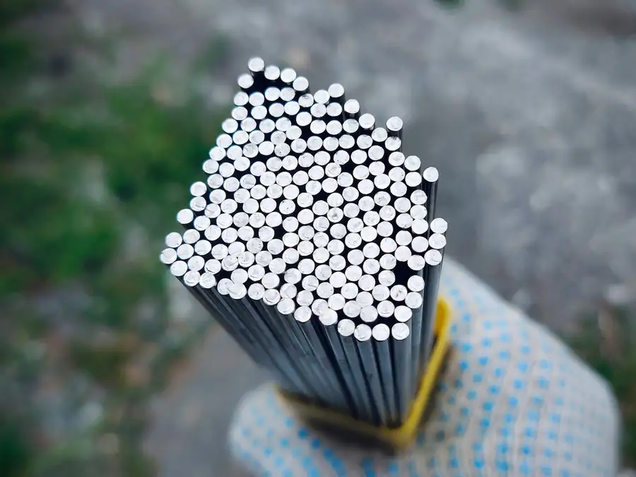 Bundle of welding electrodes