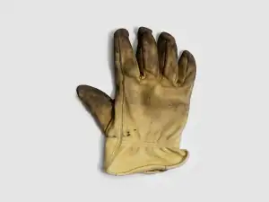 Leather work glove